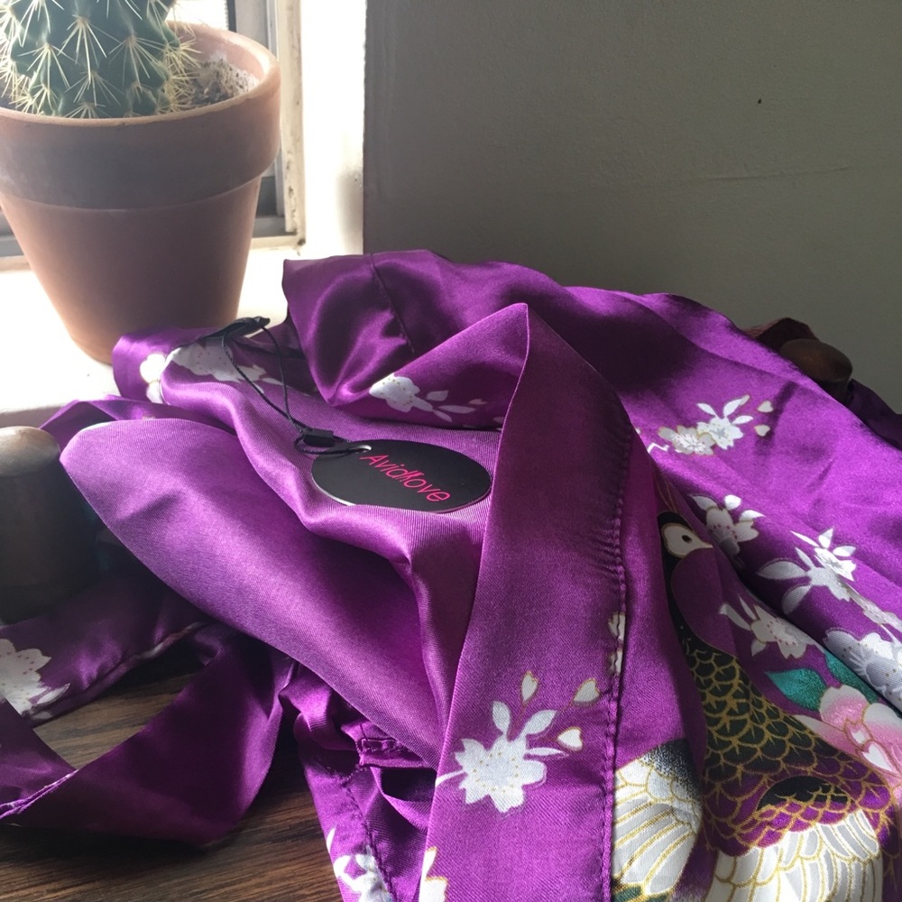 Beautiful “Silk” Robe!